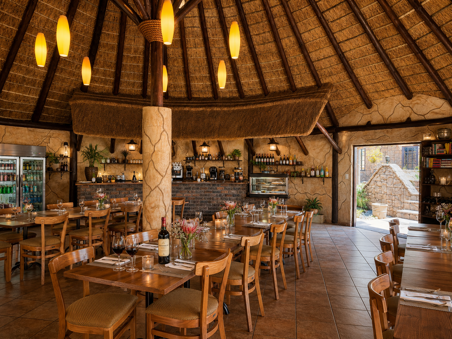Rustic Fields dining venue