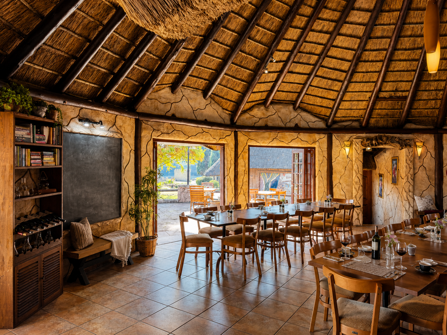 Warm Rustic Fields interior